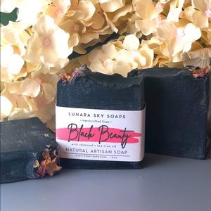 Black Beauty Charcoal Tea Tree Soap